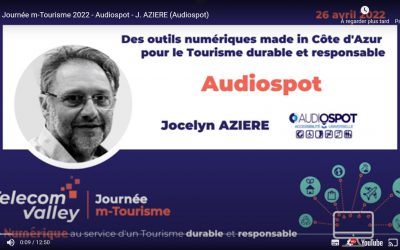 AudioSpot pour la culture et le tourisme accessible à tous !